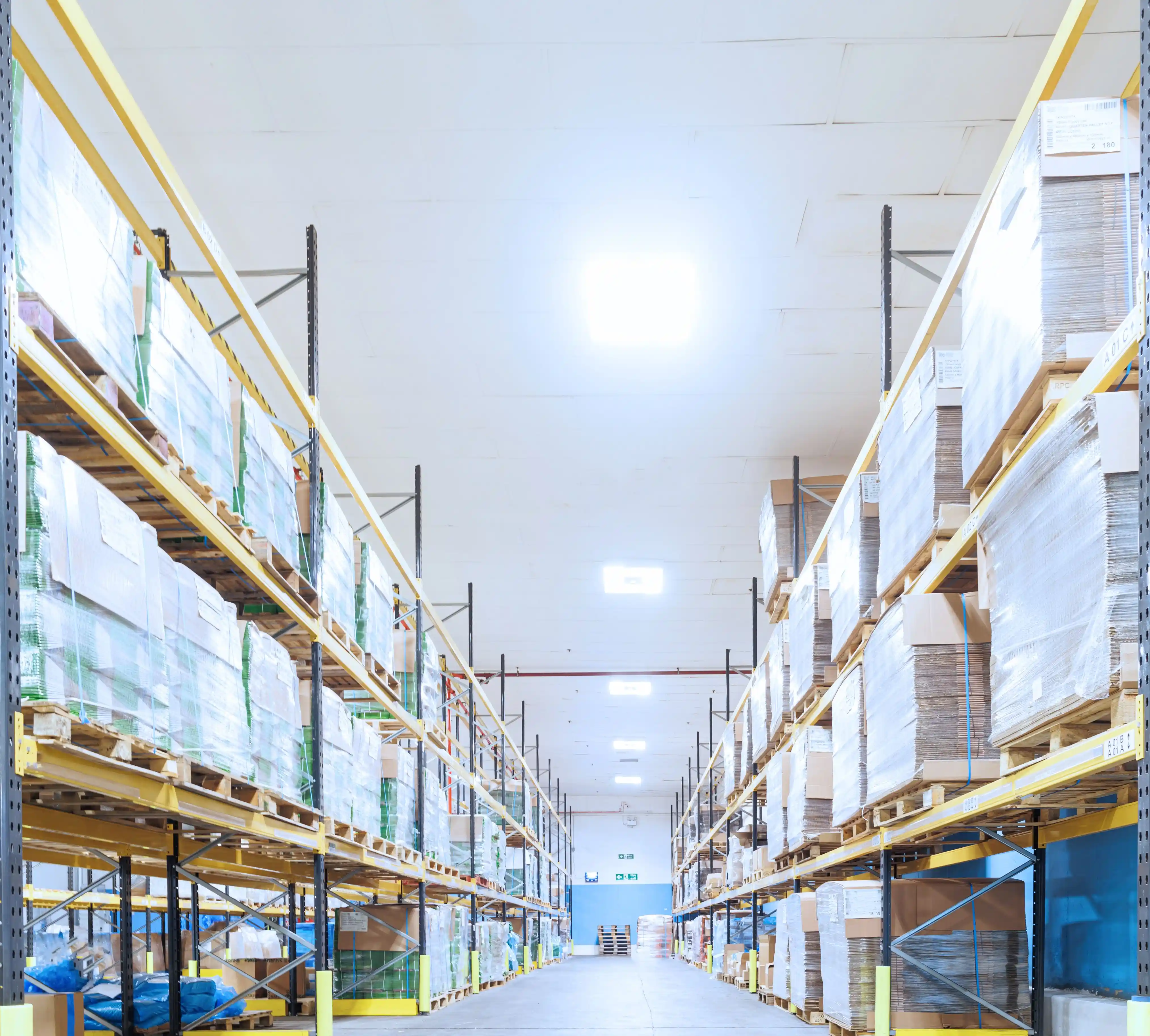 Imagen tunel de carretera iluminada