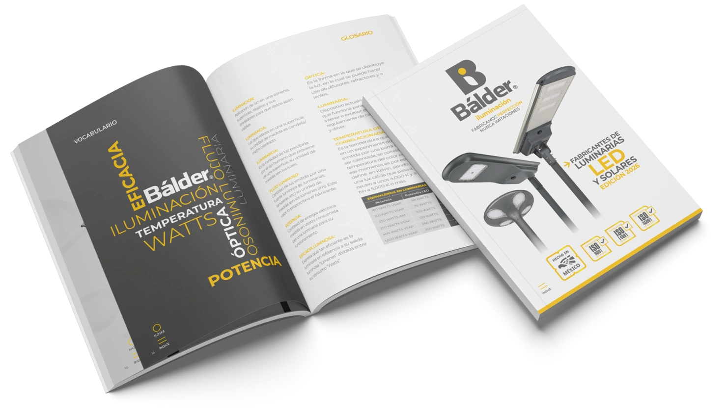 Libro catálogo Bálder