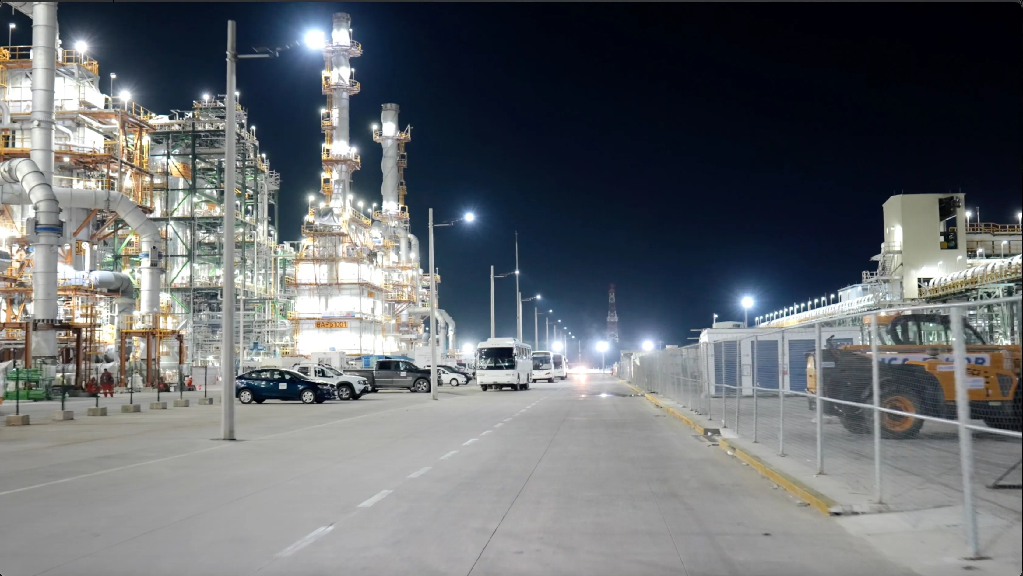 Estacionamientos y áreas industriales