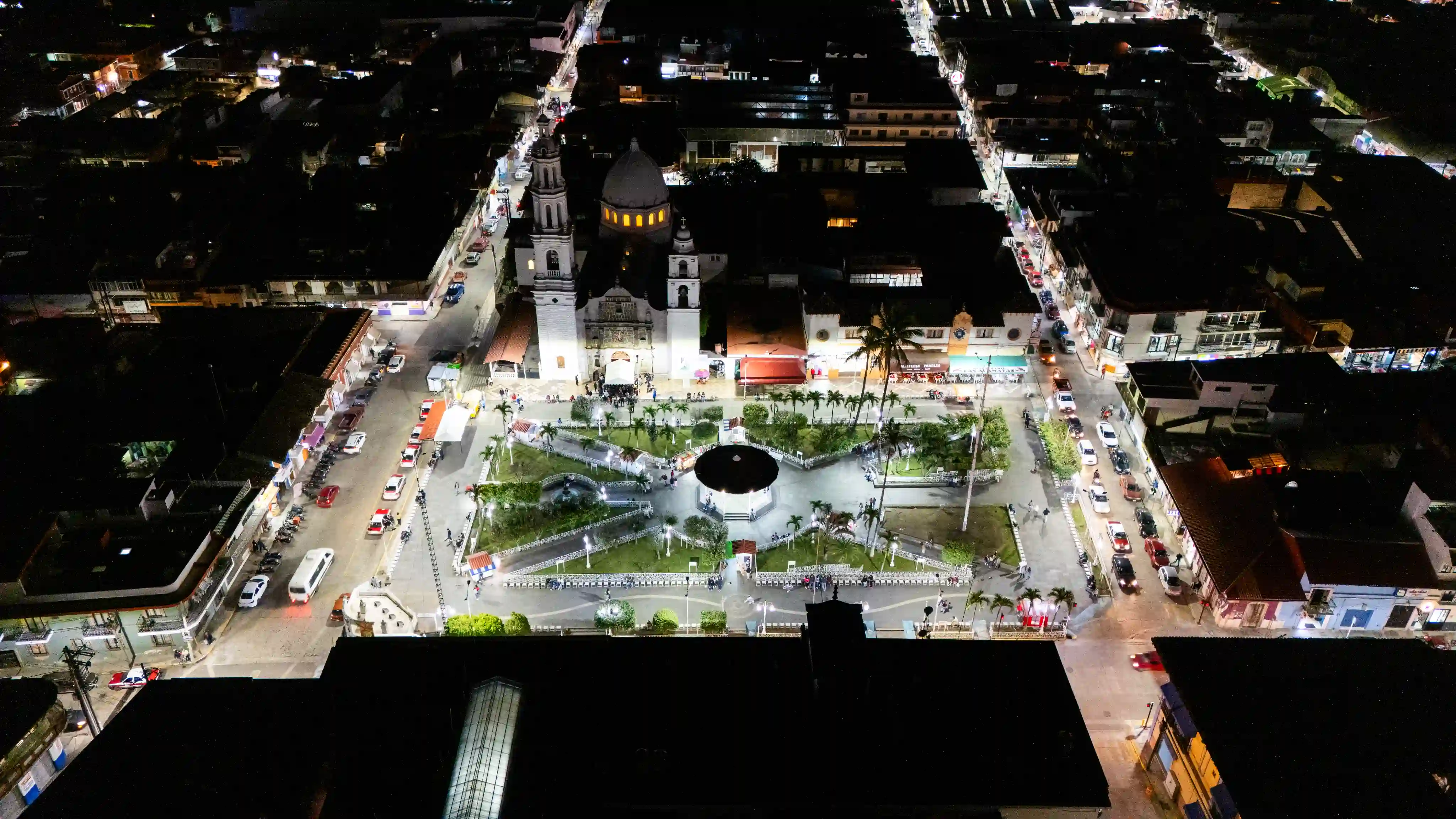Imagen Aérea Luminarias Bálder