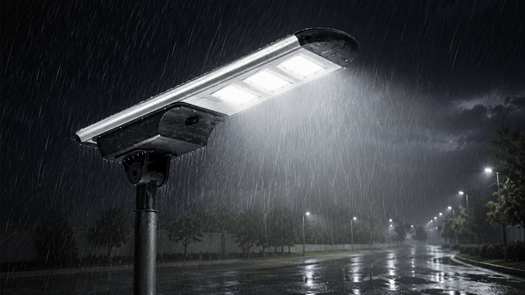 Luminarias LED para exteriores resistentes a huracanes
