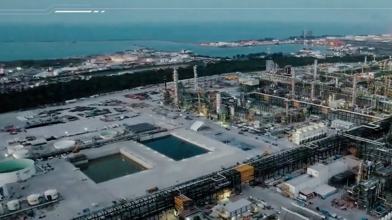 Refinería Dos Bocas. Paraíso, Tabasco.