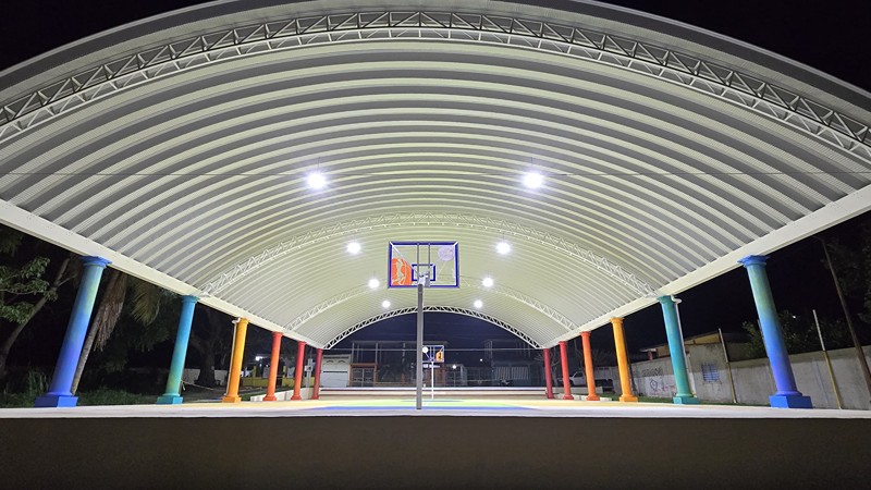 Cancha Deportiva en Jáltipan, Veracruz